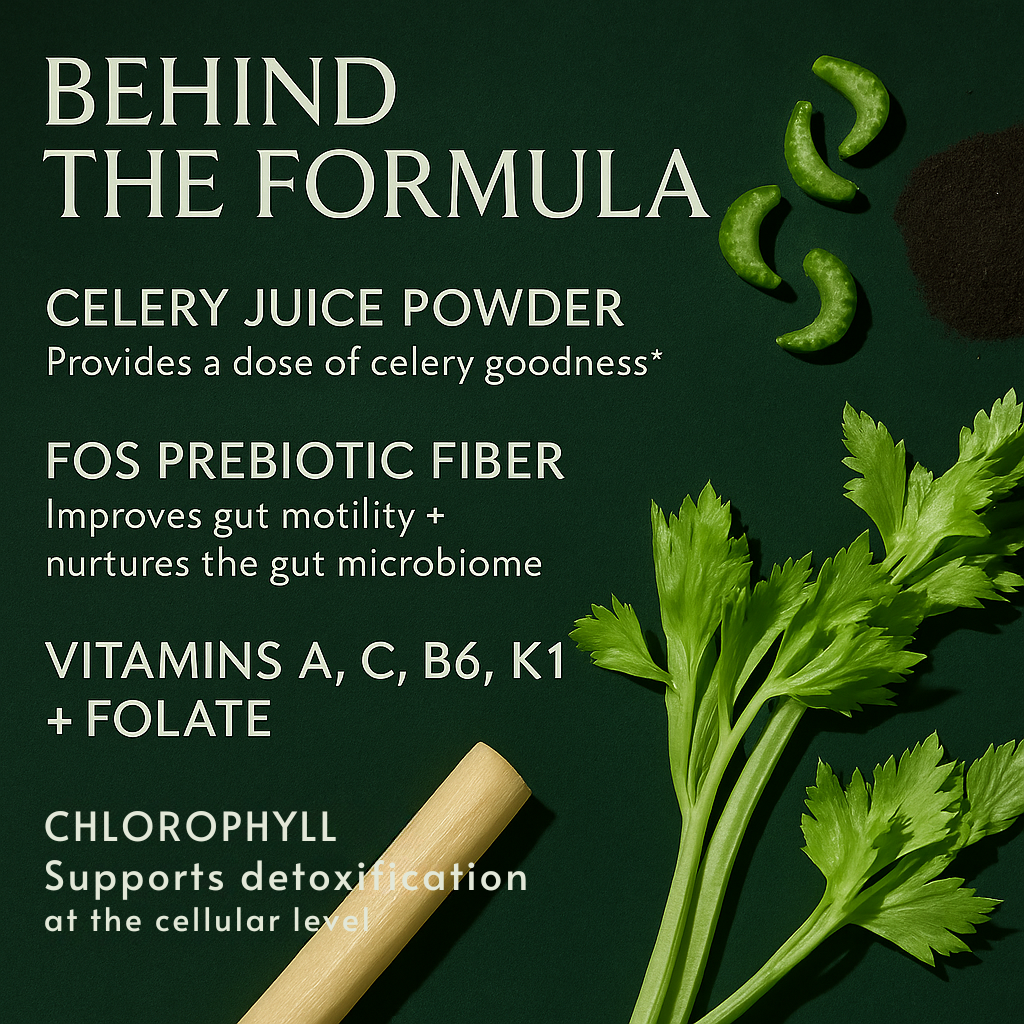 HerbaNest Celery Juice Gummies